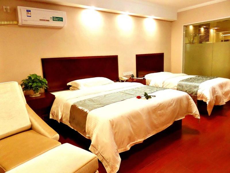 Greentree Inn Jiangxi Jindezhen People Square Jindin Business Hotel Csingtöcsen Kültér fotó
