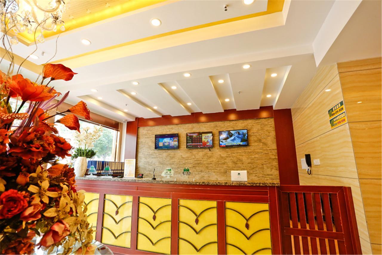 Greentree Inn Jiangxi Jindezhen People Square Jindin Business Hotel Csingtöcsen Kültér fotó